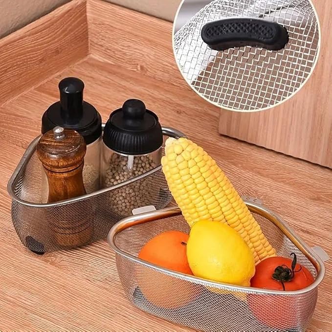 Stainless Steel Sink Corner Strainer