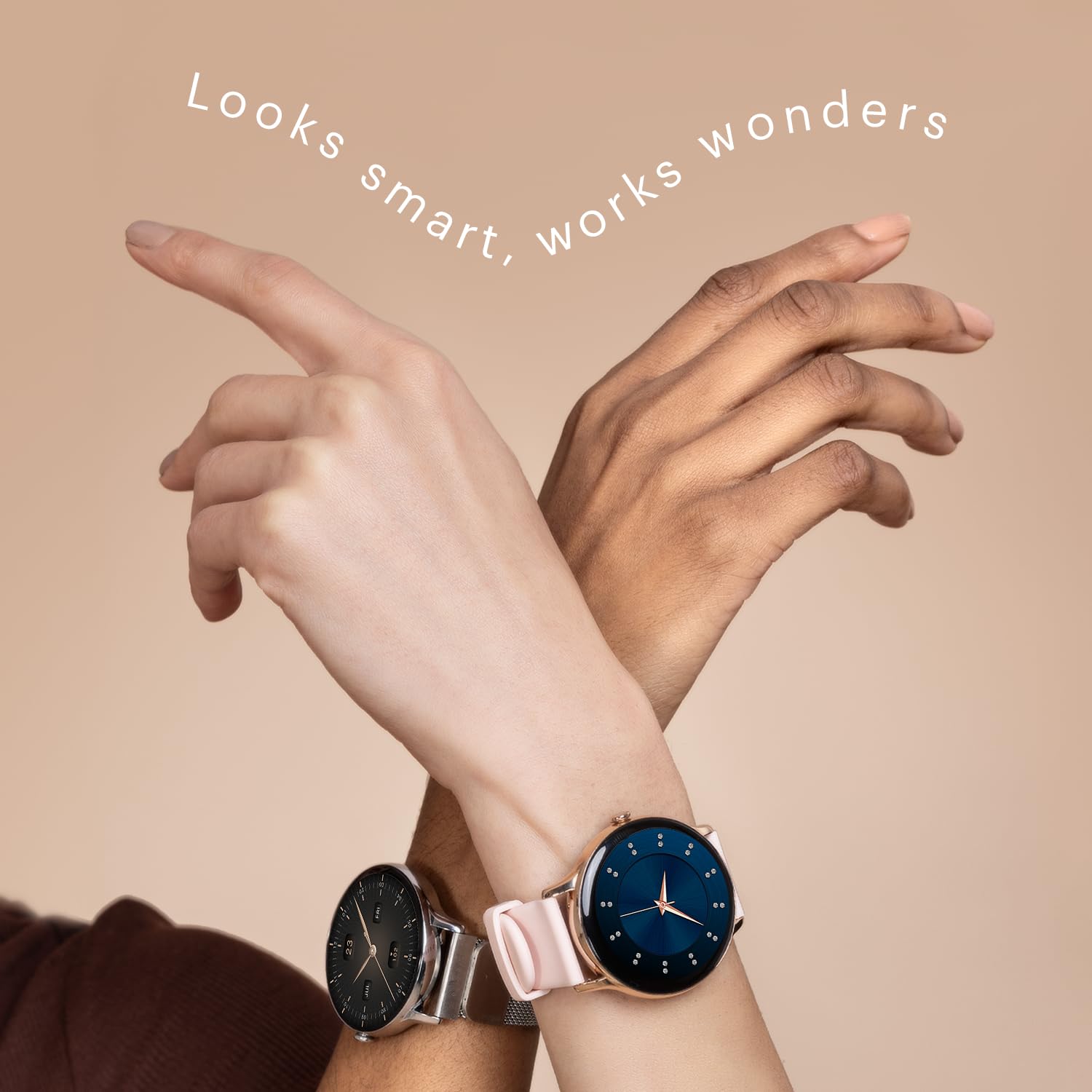 Noise Twist Round dial Smart Watch with Bluetooth Calling, 1.38" TFT Display, up-to 7 Days Battery, 100+ Watch Faces, IP68, Heart Rate Monitor, Sleep Tracking (Jet Black)