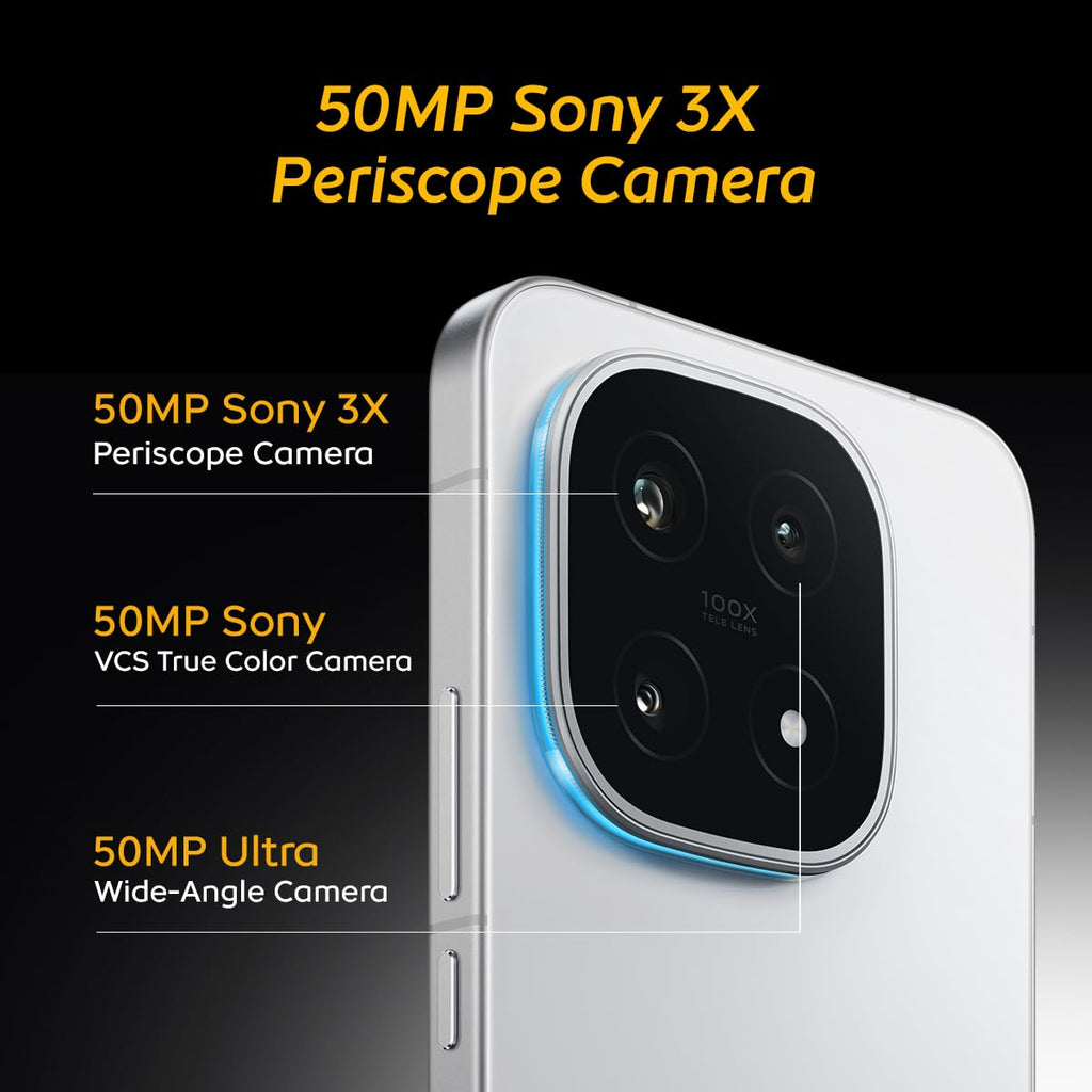 iQOO 15 (Legend, 12GB RAM, 256GB Storage) | Fastest Snapdragon 8 Elite Gen 5 Processor* | Origin OS 6 - Out of The Box* | Samsung 2K M14 Lead OLED Display - First time Ever in Android