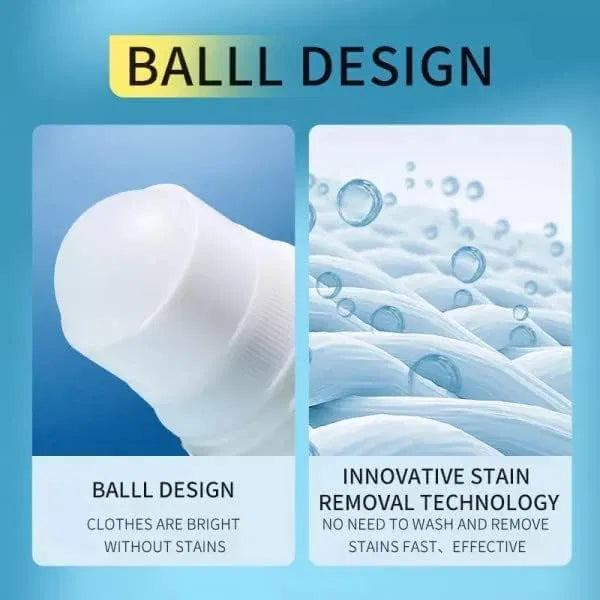Clothes Instant Stain Remover Roll On Pen | No-Wash Quick Stain Remover Roller-Ball | Portable Emergency Stick