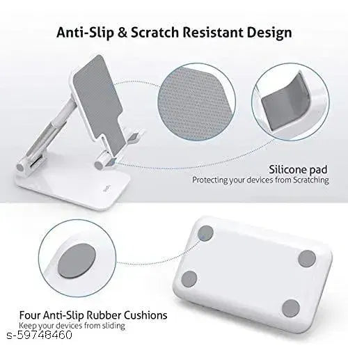 Mobile Phone Stand, Angle Height Adjustable Mobile Phone Holder, Table Stand